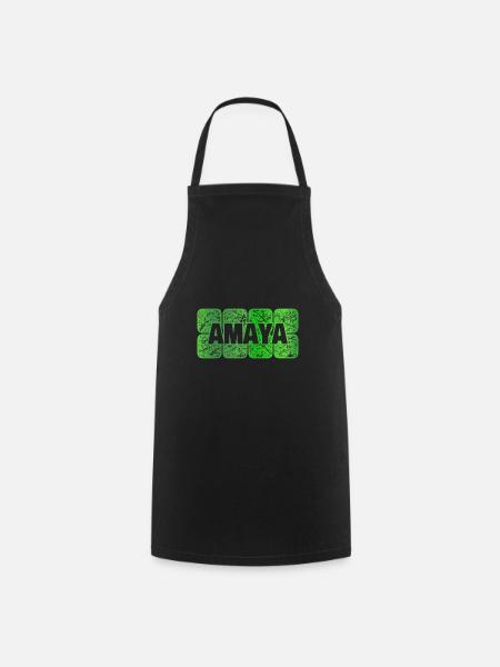 Amaya - Kochschürze - Schwarz