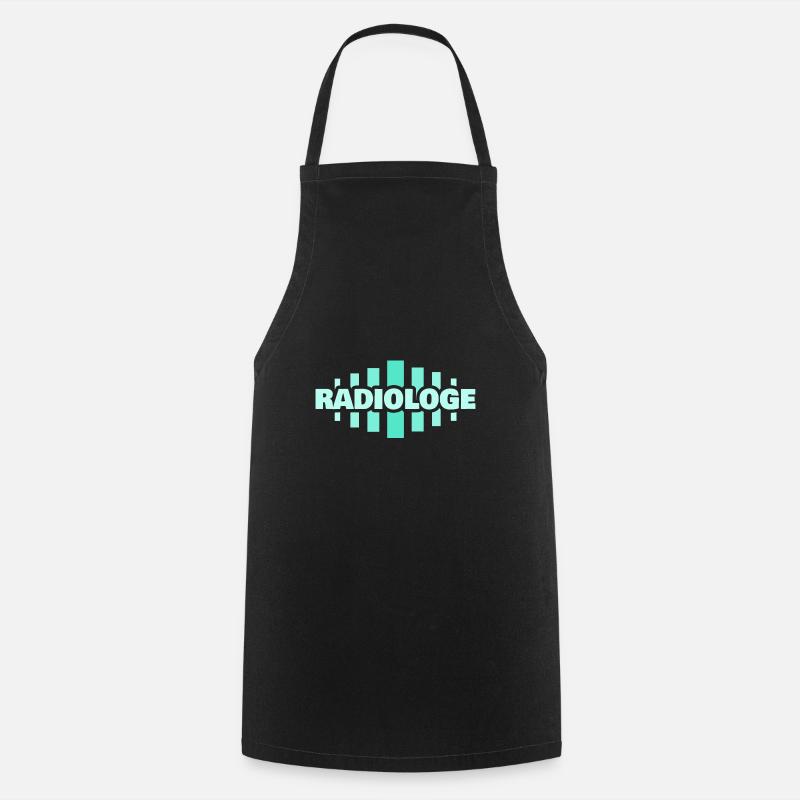 Profession Radiologue - Tablier de cuisine - noir
