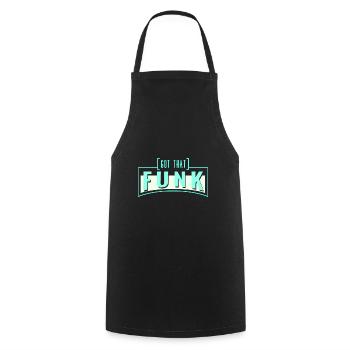 Jazz Music Soul Funk Music Style Music Genre Shirt - Cooking Apron - black - Front - AI Model Male 185 dark (185cm)