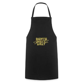 2027 2027 - Cooking Apron - black - Front - AI Model Male 185 dark (185cm)