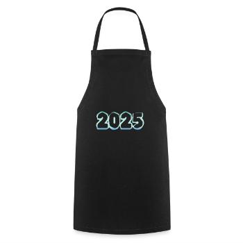 2025 - Cooking Apron - black - Front - AI Model Male 185 dark (185cm)