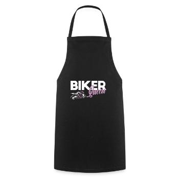 Motocyclisme Supersport Biker Biker Biker - Tablier de cuisine - noir - Devant - AI Model Male 185 dark (185cm)