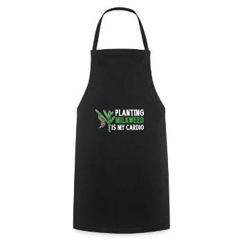 Monarch butterfly American monarch butterfly - Cooking Apron - black - Front - AI Model Male 185 dark (185cm)