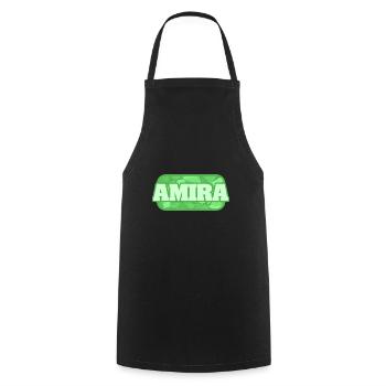 Health & Medical Amira - Cooking Apron - black - Front - AI Model Male 185 dark (185cm)