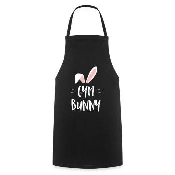 Gym - Cooking Apron - black - Front - AI Model Male 185 dark (185cm)