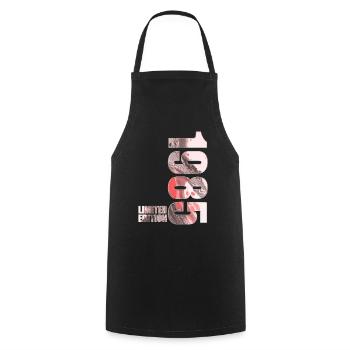 1985 Vintage Edition Limitée - Tablier de cuisine - noir - Devant - AI Model Male 185 dark (185cm)