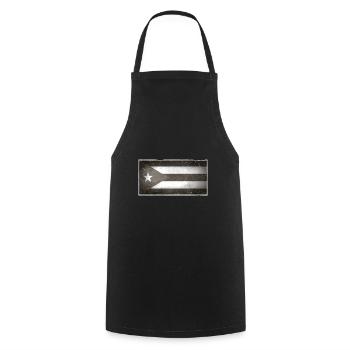 Cuba - Tablier de cuisine - noir - Devant - AI Model Male 185 dark (185cm)