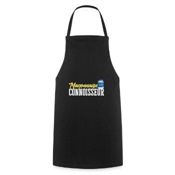 Mayonnaise - Cooking Apron - black - Front - AI Model Male 185 dark (185cm)