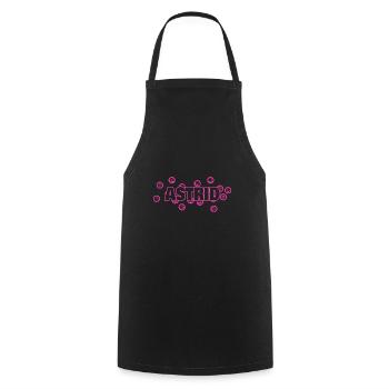 Geschenk für Astrid - Kochschürze - Schwarz - Vorne - AI Model Male 185 dark (185cm)