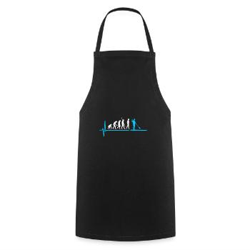 Stand Up Paddle Evolution - SUP Heartbeat - Cooking Apron - black - Front - AI Model Male 185 dark (185cm)