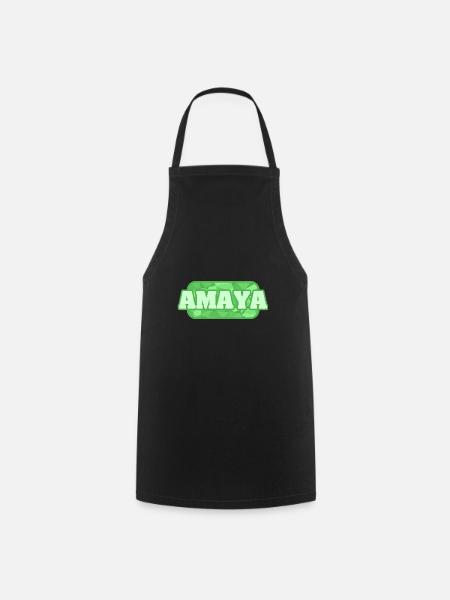 Bio Amaya - Kochschürze - Schwarz