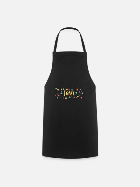 Geschenk für levi - Kochschürze - Schwarz