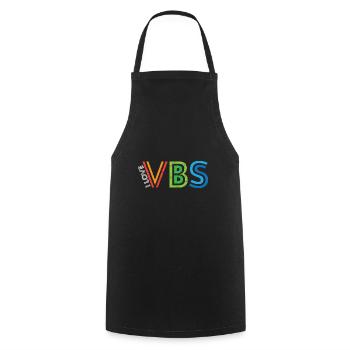 I Love VBS Vacation Bible School Crew Church - Cooking Apron - black - Front - AI Model Male 185 dark (185cm)