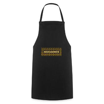 Werktuigkundige - Keukenschort - zwart - Voor - AI Model Male 185 dark (185cm)