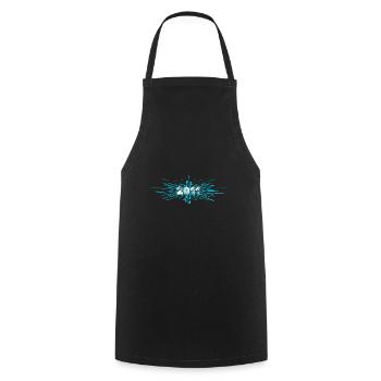 Drôle 2011 - Tablier de cuisine - noir - Devant - AI Model Male 185 dark (185cm)