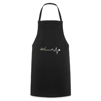 Insect collectors, insects, beetle lovers, entomologists - Cooking Apron - black - Front - AI Model Male 185 dark (185cm)