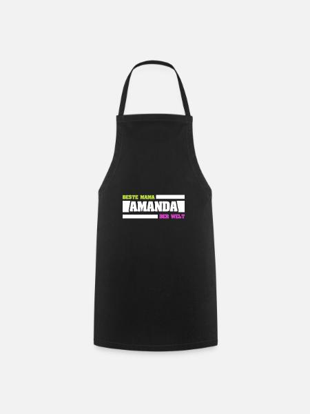 Mother Amanda - Cooking Apron - black