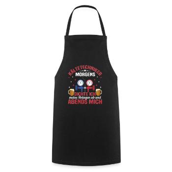 Outil de technicien en climatisation pour la mécatronique pour - Tablier de cuisine - noir - Devant - AI Model Male 185 dark (185cm)