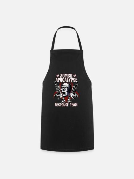 Zombie Apocalypse Response Team - Kochschürze - Schwarz