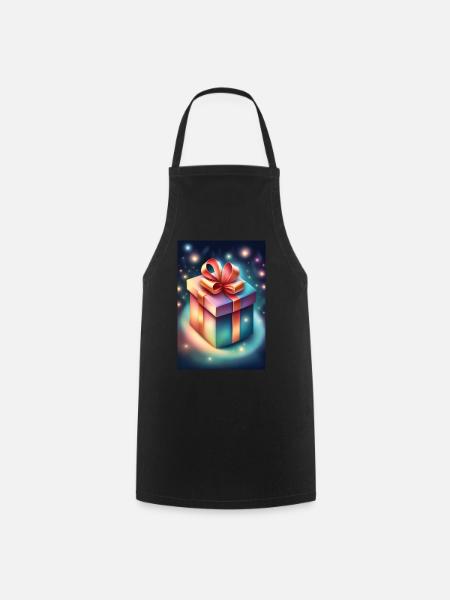 Magisches Überraschungsgeschenk - Kochschürze - Schwarz