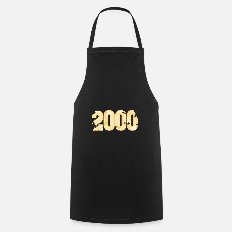 2000 - Tablier de cuisine - noir
