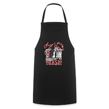 Opossum Possum Animal - Cooking Apron - black - Front - AI Model Male 185 dark (185cm)