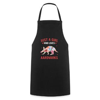 Aardvark - Cooking Apron - black - Front - AI Model Male 185 dark (185cm)
