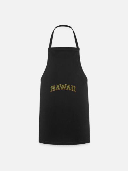 Hawaii - Kochschürze - Schwarz