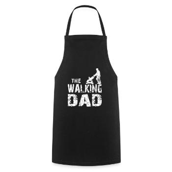 Walking DAD - Kochschürze - Schwarz - Vorne - AI Model Male 185 dark (185cm)