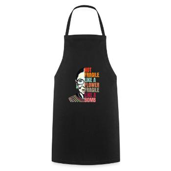 Rbg Women's Rights - Cooking Apron - black - Front - AI Model Male 185 dark (185cm)