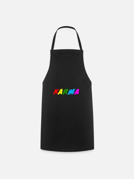Karma - Kochschürze - Schwarz