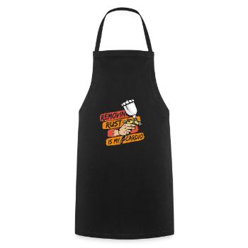Auto Body Painter Auto Maler Sprayer - Cooking Apron - black - Front - AI Model Male 185 dark (185cm)