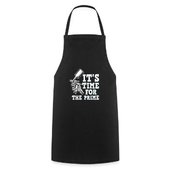 Auto Body Painter Auto Maler Sprayer - Cooking Apron - black - Front - AI Model Male 185 dark (185cm)