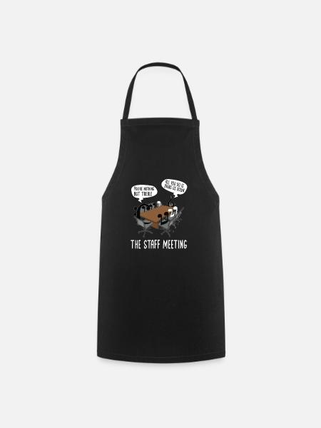 Clarinet Player Orchestra Musicians - Cooking Apron - black