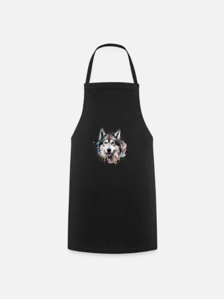 Malamute d’Alaska - Tablier de cuisine - noir