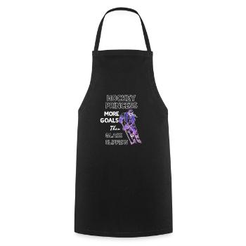 Hockey sur glace Princess Hockey sur glace Femmes Filles - Tablier de cuisine - noir - Devant - AI Model Male 185 dark (185cm)