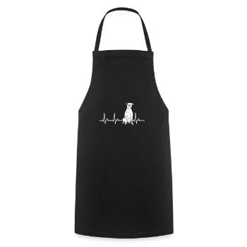 American Bulldog Chiens Cadeaux - Tablier de cuisine - noir - Devant - AI Model Male 185 dark (185cm)