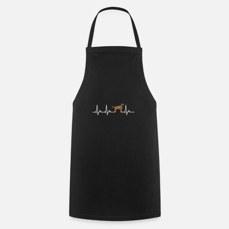 Border Terrier Gift Dogs - Cooking Apron - black