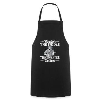 Violon Violon Viola Cello Musicien Instrument - Tablier de cuisine - noir - Devant - AI Model Male 185 dark (185cm)