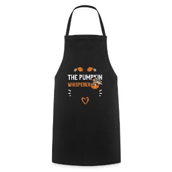 The Pumpkin Whisperer - Cooking Apron - black - Front - AI Model Male 185 dark (185cm)