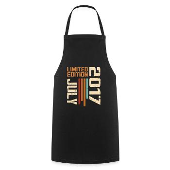 July 2017 Birthday Gift 2017 July 2017 - Cooking Apron - black - Front - AI Model Male 185 dark (185cm)