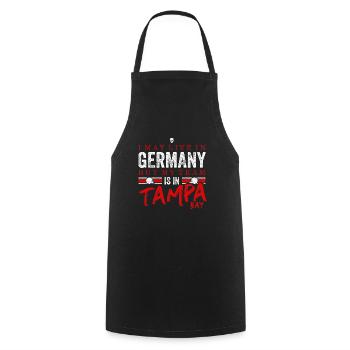 Tampa Bay Football Fans Germany - Kochschürze - Schwarz - Vorne - AI Model Male 185 dark (185cm)