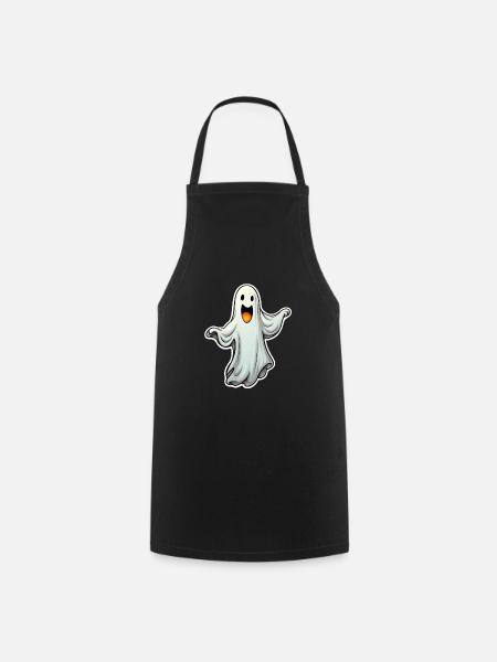 Halloweengeist - Kochschürze - Schwarz