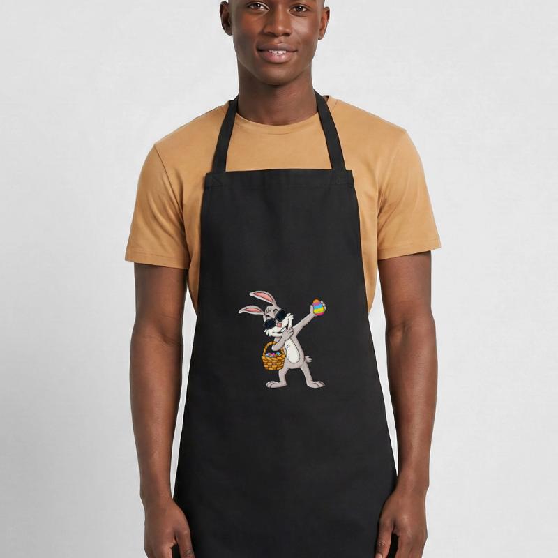 Easter Easter Happy Easter Easter Eggs Dabbing Cooking Apron