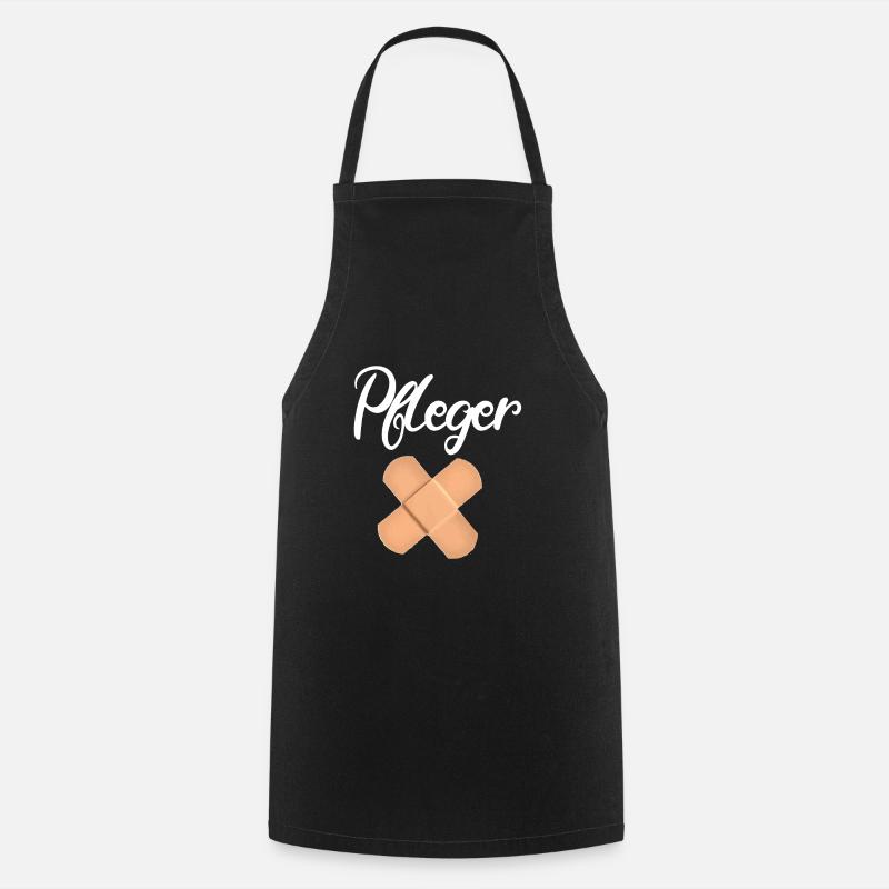 Pfleger - Kochschürze - Schwarz