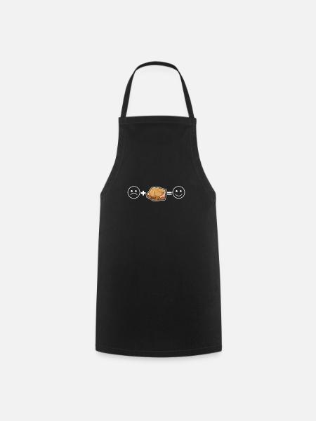 Leberkäse Semmel Leberkas Leberkäs Fleischkäse - Kochschürze - Schwarz
