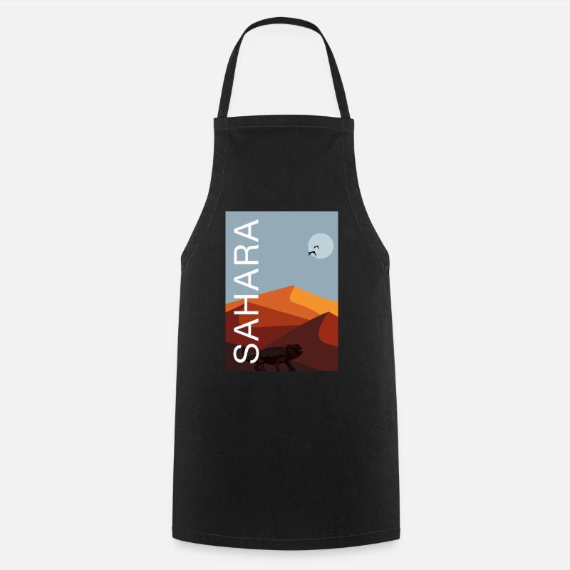 Sahara - Tablier de cuisine - noir