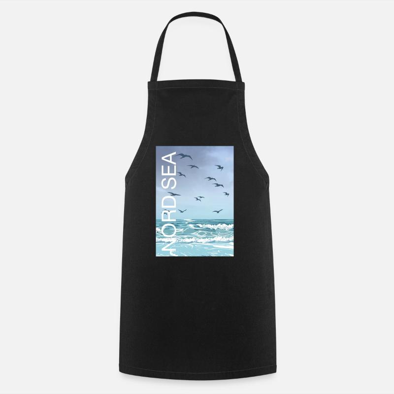 Nord Sea - Cooking Apron - black