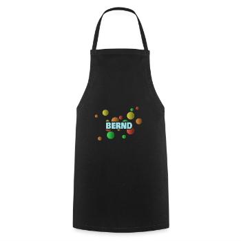 Ball pit Bernd - Cooking Apron - black - Front - AI Model Male 185 dark (185cm)