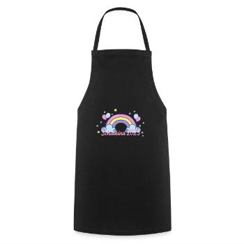 Children Enrolment Back to school Schoolchild School - Cooking Apron - black - Front - AI Model Male 185 dark (185cm)